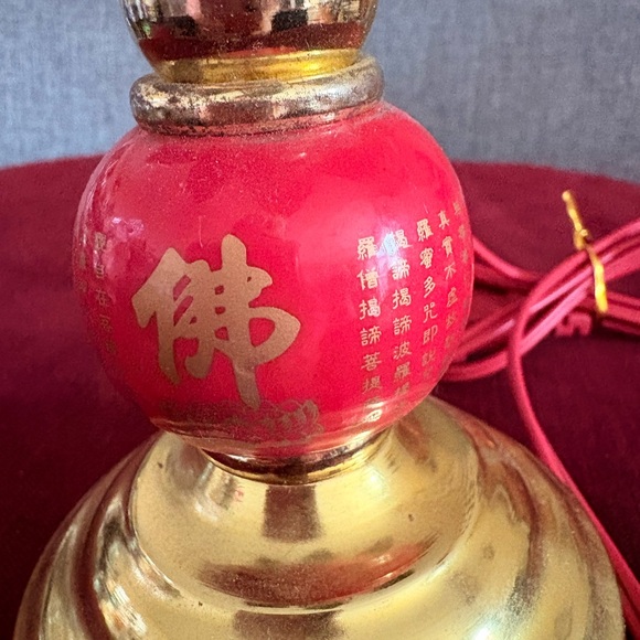 1 Mascot Desktop Decoration Lamps 莲花灯佛供灯 - Picture 11 of 13